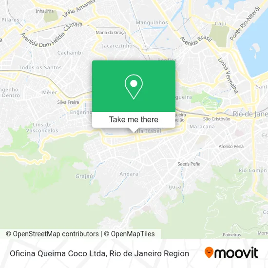 Oficina Queima Coco Ltda map