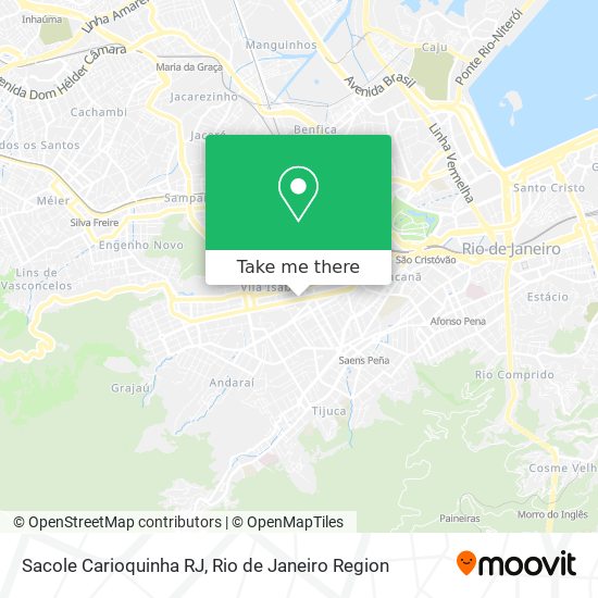 Mapa Sacole Carioquinha RJ
