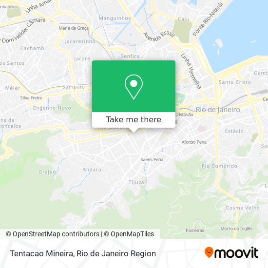 Mapa Tentacao Mineira