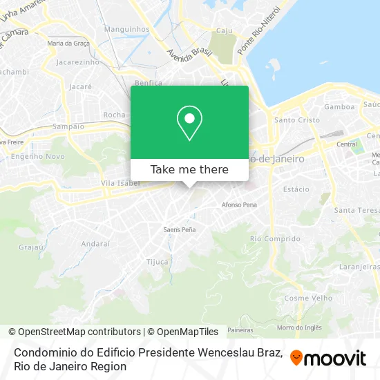 Condominio do Edificio Presidente Wenceslau Braz map