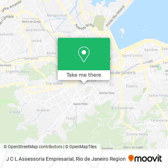 Mapa J C L Assessoria Empresarial