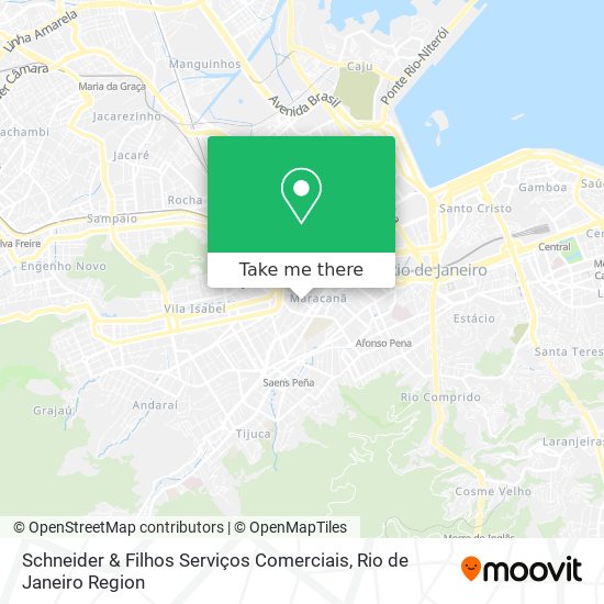 Mapa Schneider & Filhos Serviços Comerciais