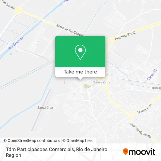 Tdm Participacoes Comerciais map