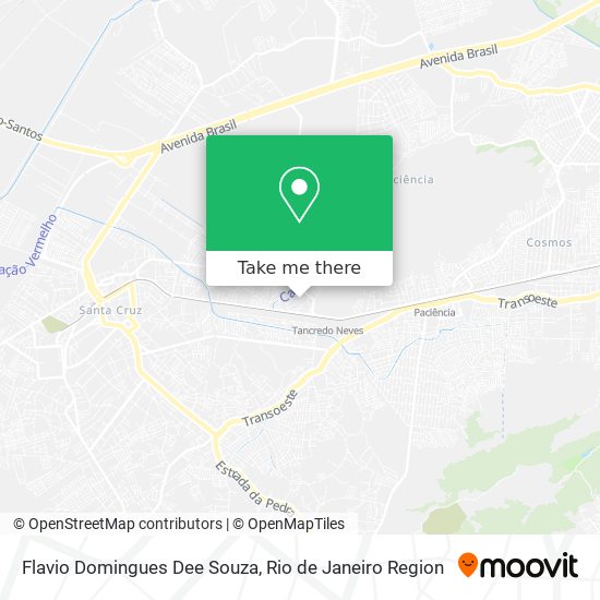Flavio Domingues Dee Souza map