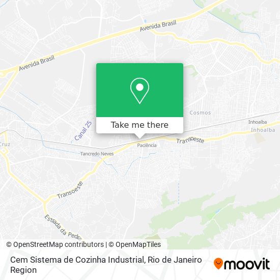 Mapa Cem Sistema de Cozinha Industrial