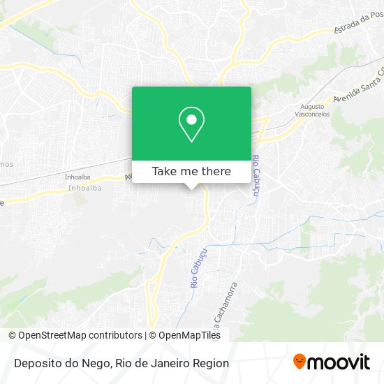 Mapa Deposito do Nego