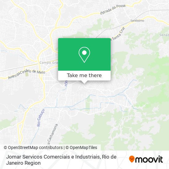 Jomar Servicos Comerciais e Industriais map