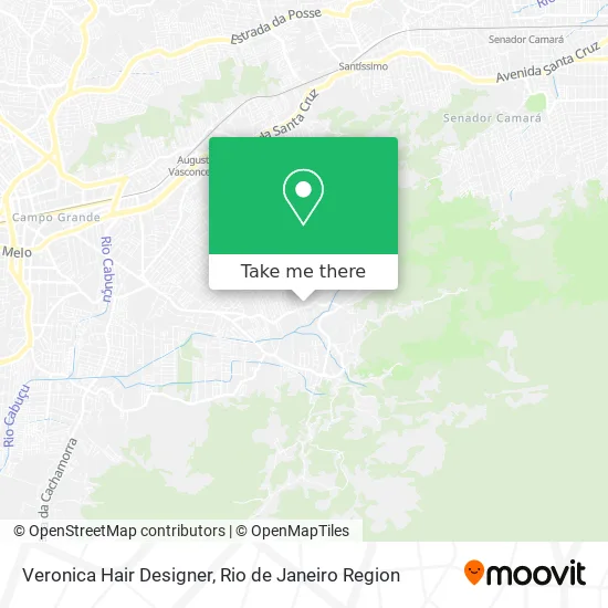 Veronica Hair Designer map