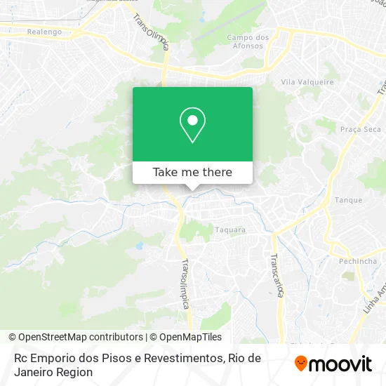 Rc Emporio dos Pisos e Revestimentos map