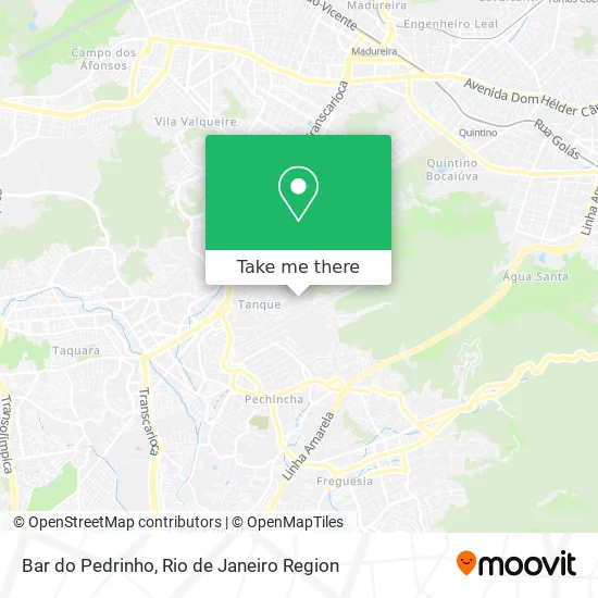Bar do Pedrinho map