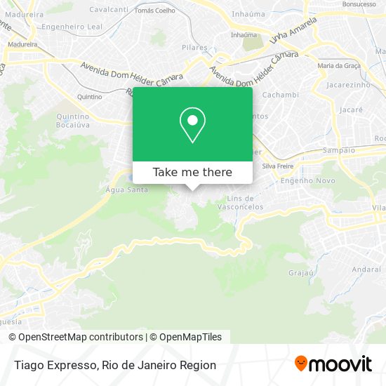 Tiago Expresso map