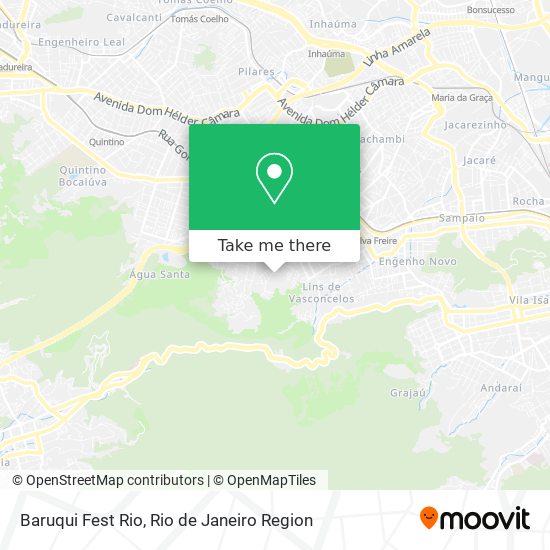 Mapa Baruqui Fest Rio