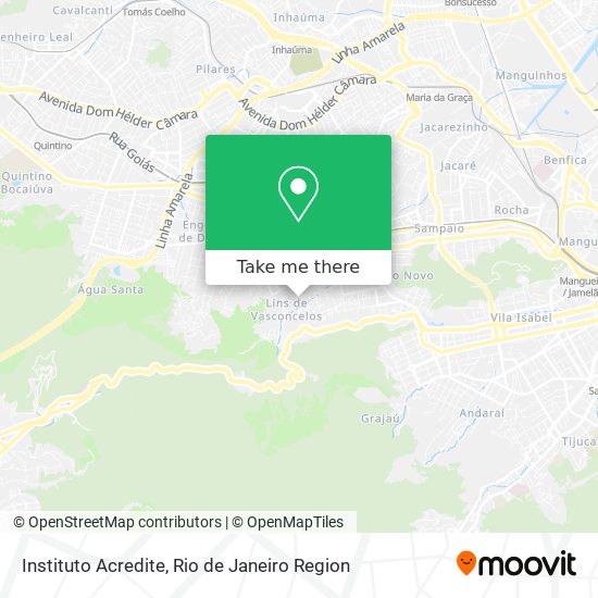 Instituto Acredite map