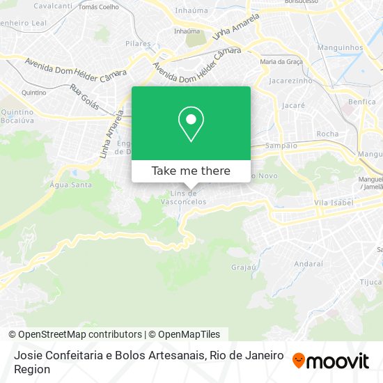 Josie Confeitaria e Bolos Artesanais map