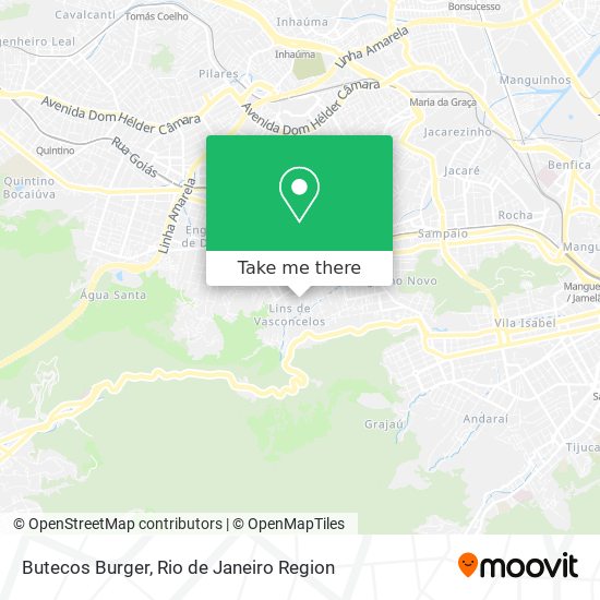 Butecos Burger map