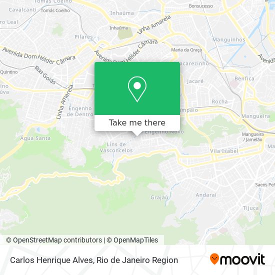 Carlos Henrique Alves map