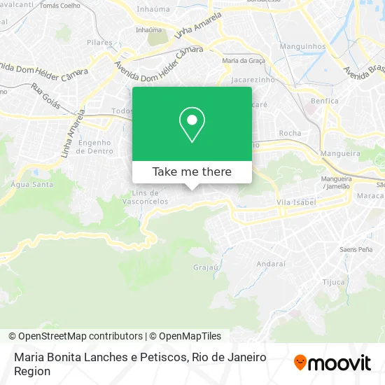 Maria Bonita Lanches e Petiscos map