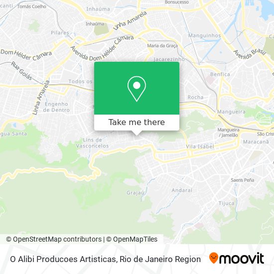 O Alibi Producoes Artisticas map