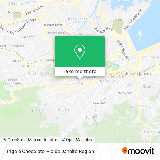 Mapa Trigo e Chocolate