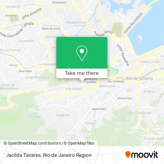 Mapa Jacilda Tavares