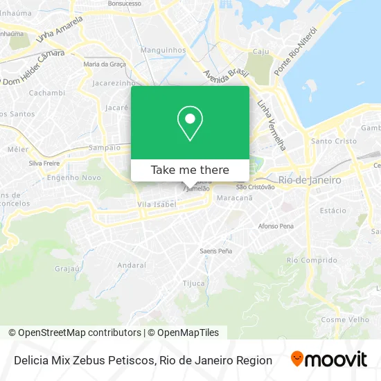 Delicia Mix Zebus Petiscos map