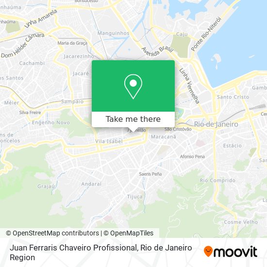 Juan Ferraris Chaveiro Profissional map