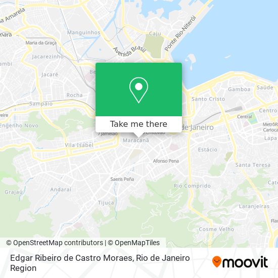 Mapa Edgar Ribeiro de Castro Moraes