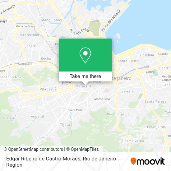 Edgar Ribeiro de Castro Moraes map