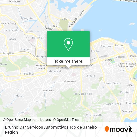 Mapa Brunno Car Servicos Automotivos