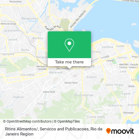 Ritins Alimentos / , Servicos and Publicacoes map
