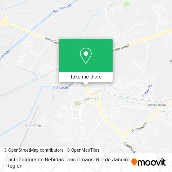 Distribuidora de Bebidas Dois Irmaos map