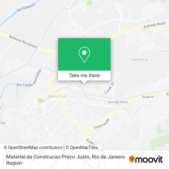 Material de Construcao Preco Justo map