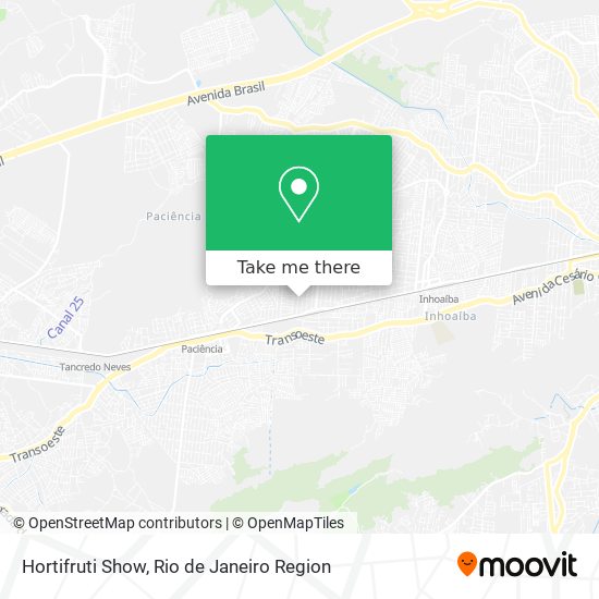 Hortifruti Show map