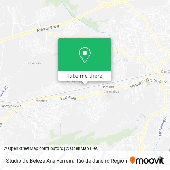 Studio de Beleza Ana Ferreira map