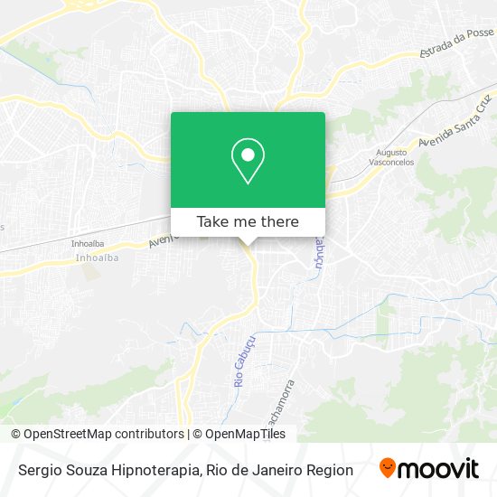 Sergio Souza Hipnoterapia map