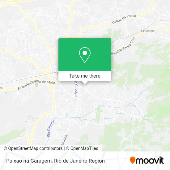 Paixao na Garagem map