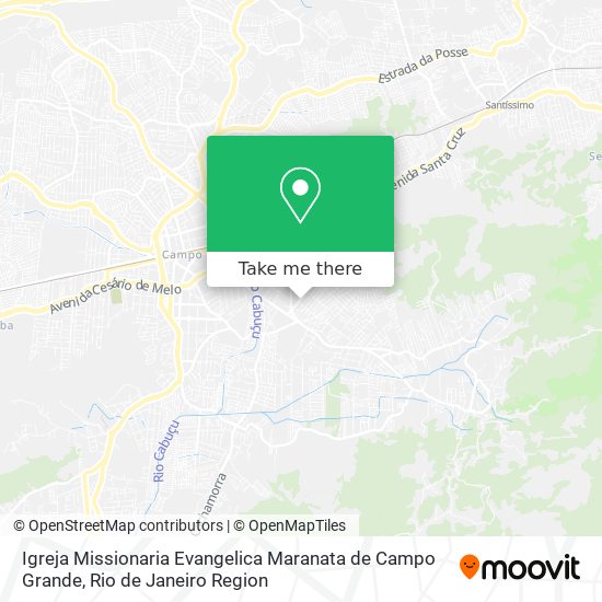 Igreja Missionaria Evangelica Maranata de Campo Grande map