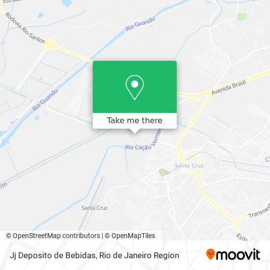 Jj Deposito de Bebidas map