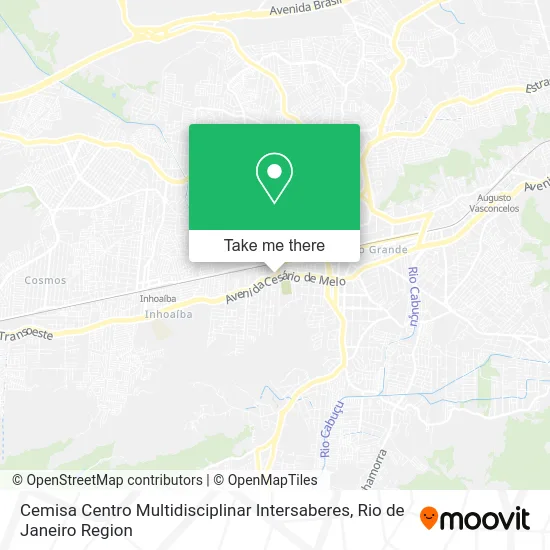 Cemisa Centro Multidisciplinar Intersaberes map