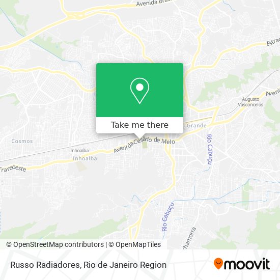 Russo Radiadores map