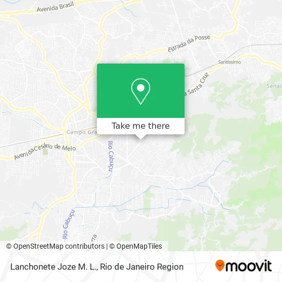 Lanchonete Joze M. L. map