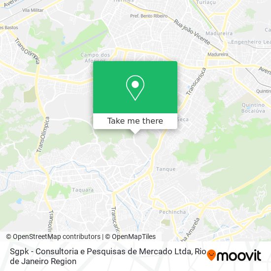 Sgpk - Consultoria e Pesquisas de Mercado Ltda map