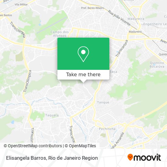 Elisangela Barros map