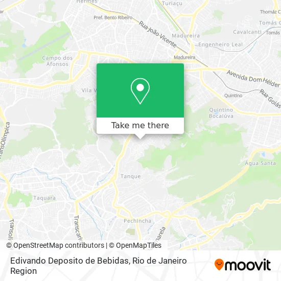 Edivando Deposito de Bebidas map