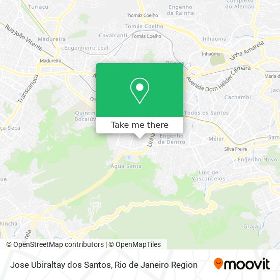 Jose Ubiraltay dos Santos map