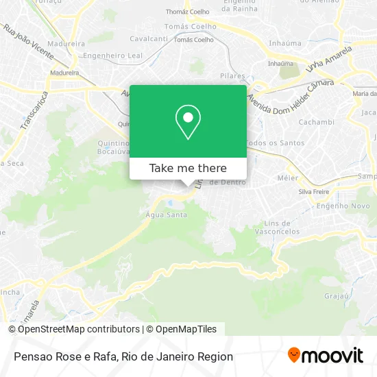 Pensao Rose e Rafa map