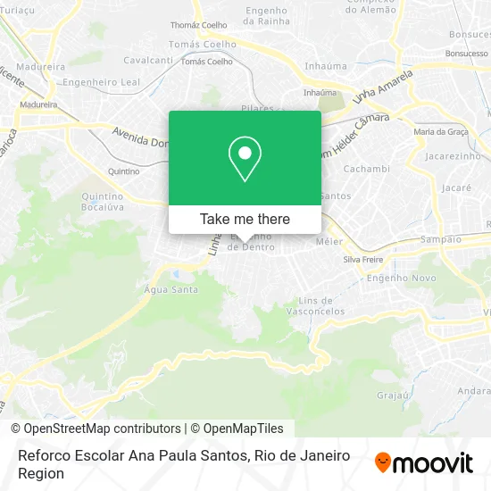 Reforco Escolar Ana Paula Santos map