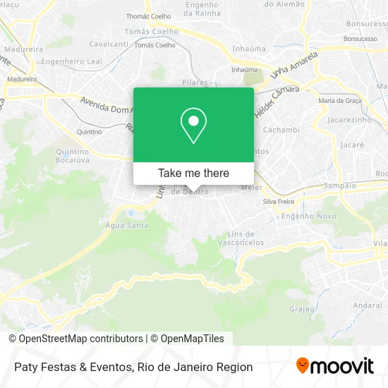Paty Festas & Eventos map