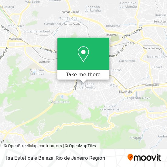 Isa Estetica e Beleza map