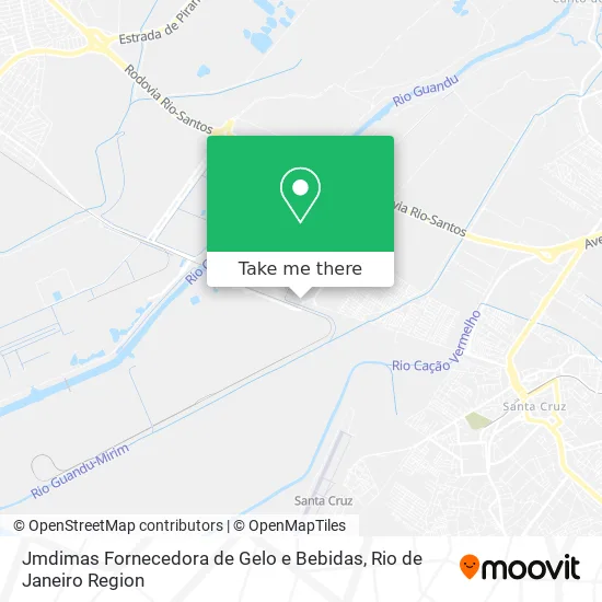 Jmdimas Fornecedora de Gelo e Bebidas map